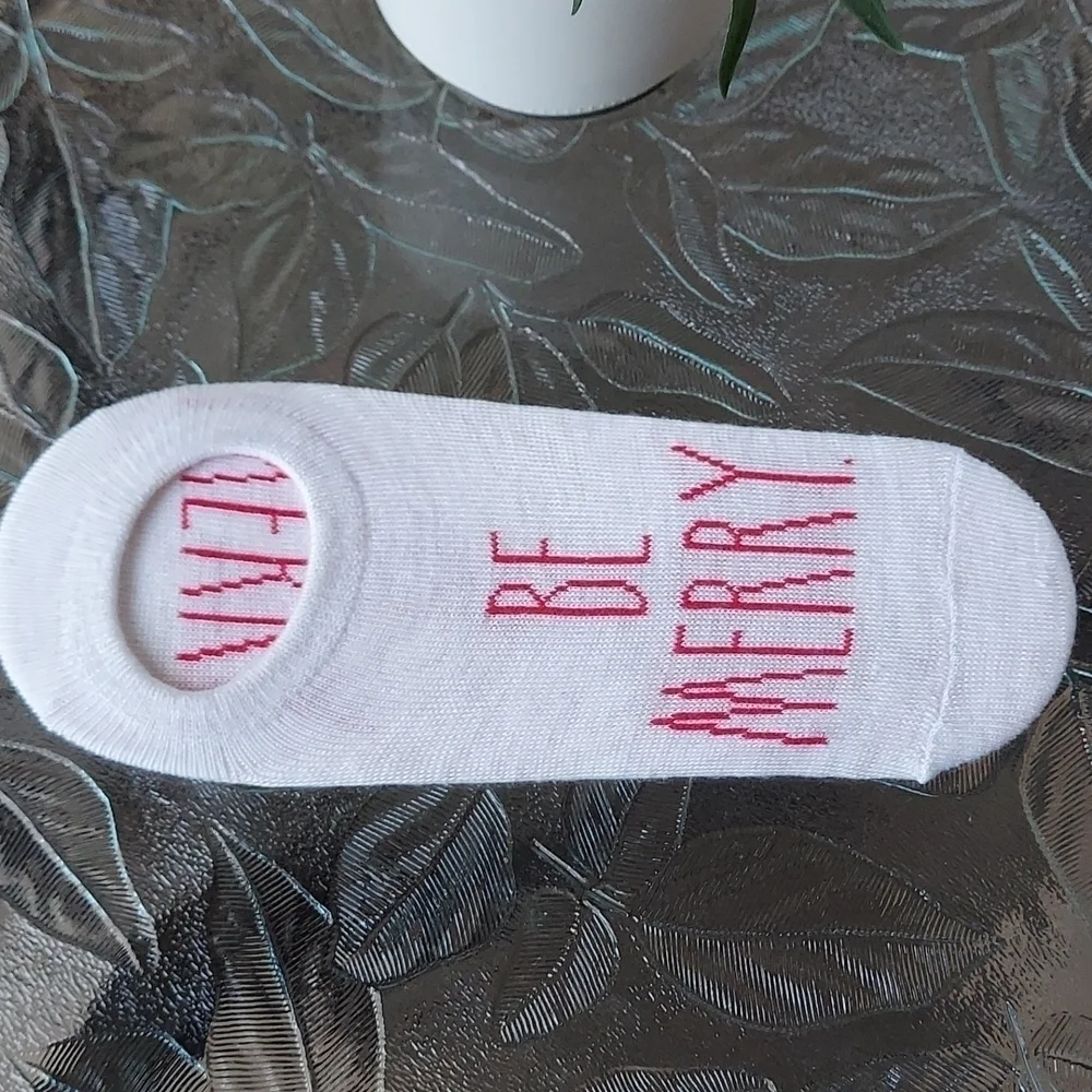 New Be Merry socks